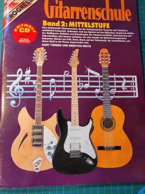 gebrauchtes Buch – Gary Turner – Progressive Gitarrenschule, Band 2, Mittelstufe