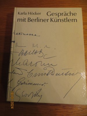 Gespräche mit Berliner Künstlern