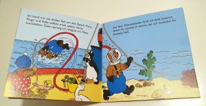 gebrauchtes Buch – Per Sanderhage / Illustr – Petzi Seebär und die Meerjungfrau. Pixi-Buch Nr. 1387. Pixi-Serie 156. Minibuch