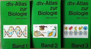 gebrauchtes Buch – Vogel, Günter; Angermann, Hartmut – dtv-Atlas zur Biologie. Texte und Tafeln. 3 Bände.