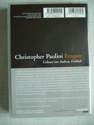 gebrauchtes Hörbuch – Christopher Paolini – CD Eragon (2) Der Auftrag des Ältesten (MP3-CD)