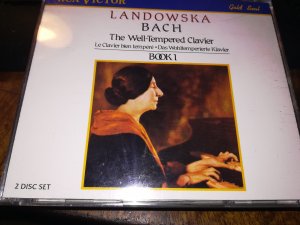 gebrauchter Tonträger – landowska bach