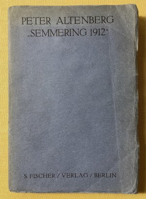 Semmering 1912.