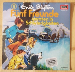 Fünf Freunde geraten in Schwierigkeiten (Folge 11, Vinyl Nr. 115 703.5)