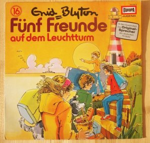 gebrauchtes Hörbuch – Enid Blyton – Fünf Freunde auf dem Leuchtturm (Folge 16, Vinyl Nr. 115 751.5)