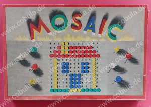 DDR Spiel Mosaic Steckspiel Prohag OVP Vintage