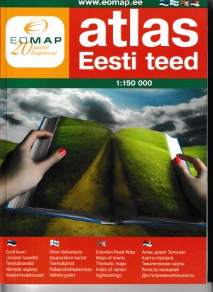 gebrauchtes Buch – atlas Eesti teed - Estonian Road Atlas