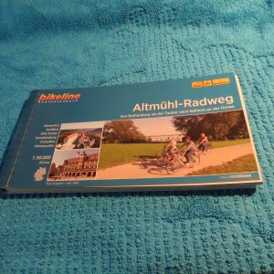 Altmühl-Radweg - Von Rothenburg ob der Tauber nach Kelheim an der Donau, 1:50.000,250 km