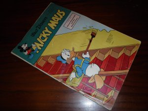 antiquarisches Buch – Walt Disney – Micky Maus Heft - Nr. 43 vom 21.Oktober 1961 - (Mit Sammelmarke und Sammelbild)