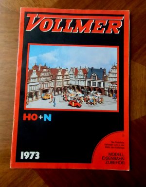 Vollmer Katalog H0+N 1973 Modelleisenbahnzubehör inkl. 4seitiger Preisliste