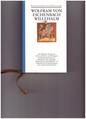 Willehalm. Nach der Handschrift 857 der Stiftsbibliothek St. Gallen. Mittelhochdeutscher Text, Übersetzung, Kommentar. Herausgegeben von Joachim Heinzle […]