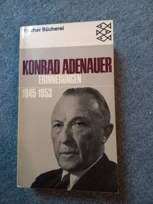 Erinnerungen 1945 - 1953, 1953 - 1955, 1955 - 1959, 1959 - 1963 (vier Bände)