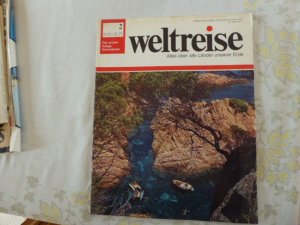 antiquarisches Buch – Dr. Wilhelm Ziehr  – Weltreise - Alles über alle Länder unserer Erde. Das grosse farbige Sammelwerk. Heft 2, 7. April 1970. Titelbild: Kleiner Hafen an der Costa Brava