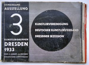 Gemeinsame Ausstellung. 3 Künstlergruppen Dresden 1933 vom 17. August – 15. Oktober Schloss und Lennestrasse. Künstlervereinigung / Deutscher Künstlerverband […]