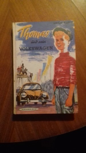 Thomas und sein Volkswagen. Illustrationen Ulrik Schramm Verlag Schneider-Buch