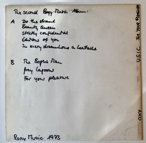 gebrauchter Tonträger – Roxy Music – For Your Pleasure