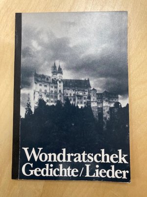 gebrauchtes Buch – Wolf Wondratschek – Chuck's Zimmer. Gedichte / Lieder