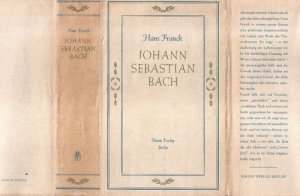 antiquarisches Buch – Hans Franck – Johann Sebastian Bach. Die Geschichte seines Lebens.