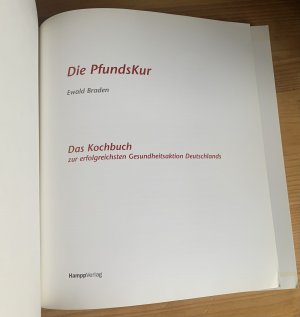 gebrauchtes Buch – Ewald Braden – PfundsKur Kochbuch