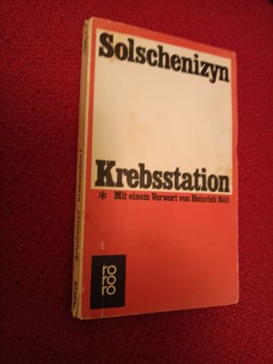 gebrauchtes Buch – Alexander Solschenizyn – Krebsstation