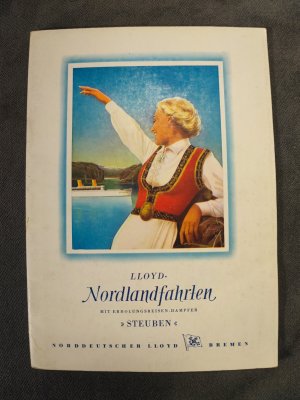 antiquarisches Buch – Norddeutscher Lloyd – Lloyd - Nordlandfahrten mit Erholungsreisen - Dampfer "Steuben". 3 Fahrten: Ostsee-Skandinavien. Polarfahrt. Schottland, Island, Norwegen.