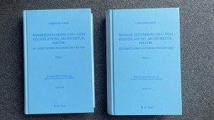Werner Hegemann (1881-1936) - Stadtplanung, Architektur, Politik. Ein Arbeitsleben in Europa und den USA, 2 Bände