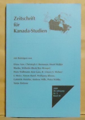 Zeitschrift für Kanada-Studien 2000 20. Jahrgang Nr. 2 Band 38