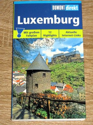 gebrauchtes Buch – Reinhard Tiburzy – Luxemburg - Mit großem Faltplan