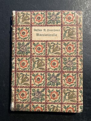 Maculaturalia. Ein Märchen für Bücherfreunde.