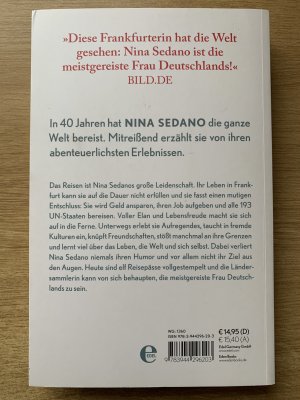 gebrauchtes Buch – Nina Sedano – Die Ländersammlerin - Wie ich in der Ferne mein Zuhause fand. Die meistgereiste Frau Deutschlands erzählt.