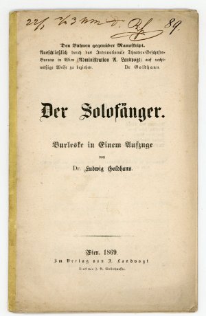 Der Solosänger