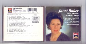 gebrauchter Tonträger – Janet Baker – Janet Baker sings popular Schubert Songs