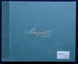 Katalog der Uhren die Sammlung Breguet, Deutsch, +Preisliste 1998