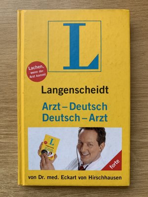 gebrauchtes Buch – Eckart von Hirschhausen – Langenscheidt:  Arzt-Deutsch/Deutsch-Arzt