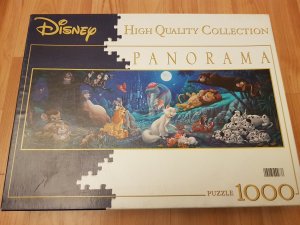 Puzzle Panorama Disney "Sweet Night" 1000 High Quality Collection von Clementoni