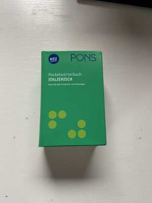 Pons Pocketwörterbuch Italienisch Rund 100 000Stichwörter und Wendungen