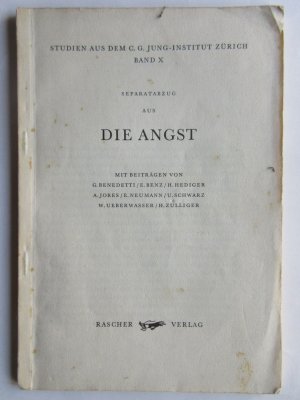 Die Angst vor dem Weiblichen – Studien aus dem C.G. Jung-Institut Zürich, Band 10 - Vortragszyklus des Winters 1958-1959