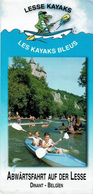 gebrauchter Film – Michel Pitance – Lesse Kayaks - Abwärtsfahrt mit dem Kanu auf der Lesse bei Dinant, Belgien (VHS)