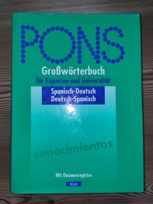 gebrauchtes Buch – PONS Grosswörterbuch