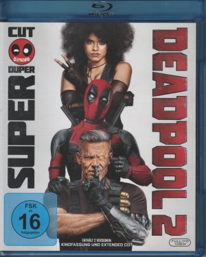 gebrauchter Film – Deadpool 2 - Kinofassung + Extended Cut