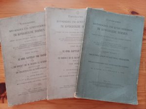 Topographie der historischen und Kunst-Denkmale im Königreich Böhmen von den Urzeiten bis zum Anfang des XIX. Jahrhunderts. 3 Bücher zusammen