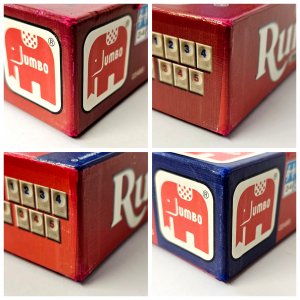 gebrauchtes Spiel – Rummikub mit Holzbänken