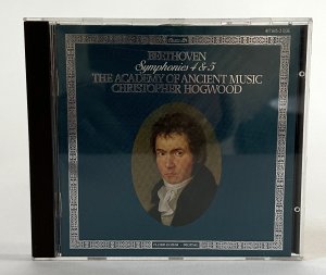 Beethoven. Symphonies 4 & 5. The Academy of Ancient Music, Christopher Hogwood