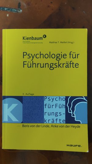 gebrauchtes Buch – von der Linde – Psychologie für Führungskräfte