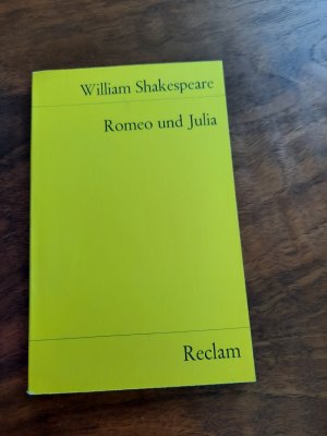 gebrauchtes Buch – William Shakespeare – Romeo und Julia