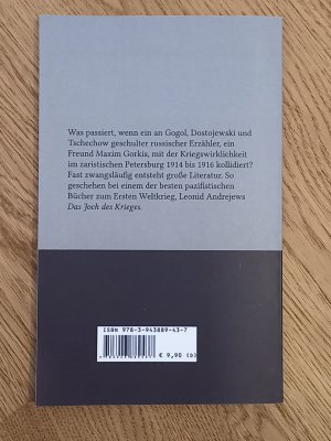 gebrauchtes Buch – Leonid Andrejew – Das Joch des Krieges. Roman