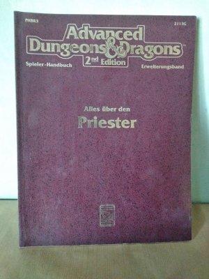 Advanced Dungeons & Dragons 2nd Edition - Alles über den Priester