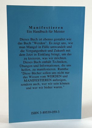 gebrauchtes Buch – Khit Harding – Ramtha - Das Manifestieren - Ein Handbuch für Meister