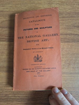 Catalogue Pictures and Sculpture in the National Gallery British Art