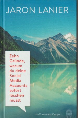 gebrauchtes Buch – Jaron Lanier – Zehn Gründe, warum du deine Social Media Accounts sofort löschen musst